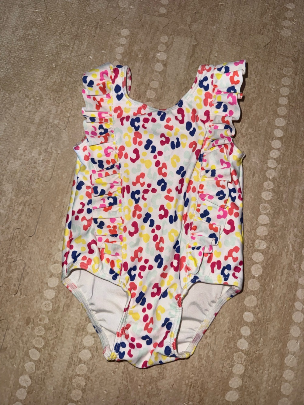 Tucker + Tate Multicolor Ruffle One-Piece Swimsuit